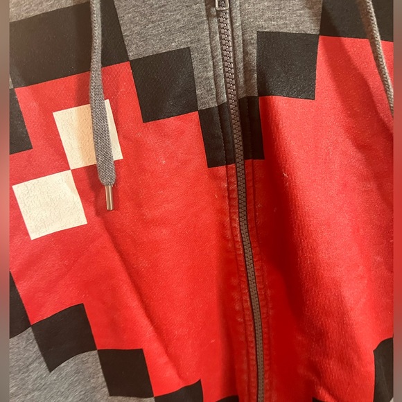 ❤️Love MOSCHINO Oversized Heart Pixel Hoodie - Picture 9 of 15